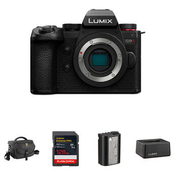 Panasonic LUMIX G9 II Mirrorless Camera with Essentials+ Kit (Black)