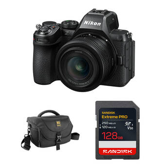 Nikon Z5 II Mirrorless Camera with 24-50mm f/4-6.3 Lens and Basic Bundle
