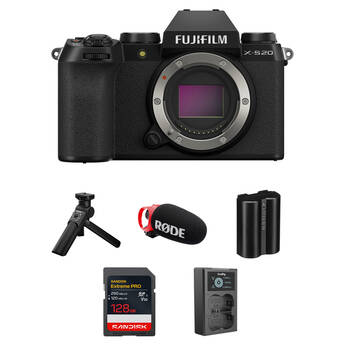 FUJIFILM X-S20 Mirrorless Camera with Content Creation Kit