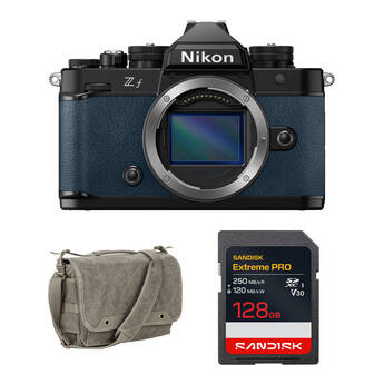 Nikon Zf Mirrorless Camera with Basic Bundle (Blue)