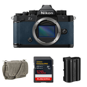 Nikon Zf Mirrorless Camera with Essentials+ Kit (Blue)