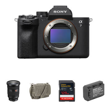 Sony a7 IV Mirrorless Camera with 24-70mm f/2.8 II Lens and Basic Bundle