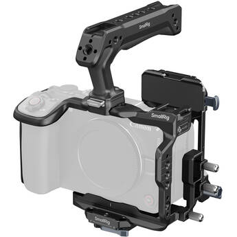 SmallRig HawkLock Quick Release Camera Cage Battery Plate Kit for Canon EOS R6 V