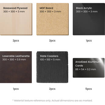 Aliencell Laser Engraving Material Package