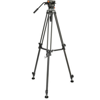3 Legged Thing Hugh 3-Stage Carbon Fiber Video Tripod Kit with AirHed Motion Fluid Head