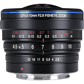Venus Optics Laowa 4.5-10mm f/2.8 CF Zoom Fisheye Lens (Canon EF-M)