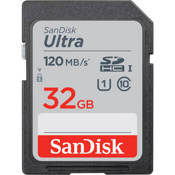 SanDisk 32GB Ultra UHS-I SDHC Memory Card (5-Pack)
