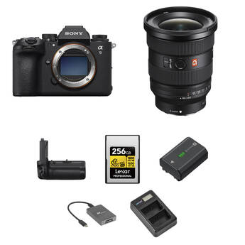 Sony a9 III Mirrorless Camera with 16-35mm f/2.8 II Lens and Performance Kit