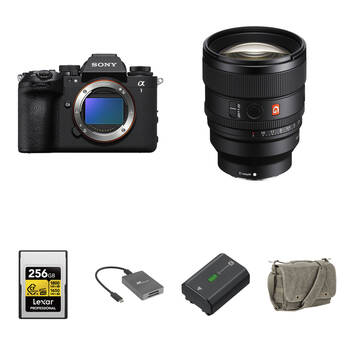 Sony a1 II Mirrorless Camera with 85mm f/1.4 Lens and Essentials+ Kit