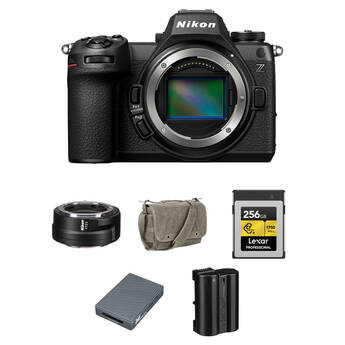 Nikon Z6 III Mirrorless Camera with FTZ II Mount Adapter and Essentials+ Kit