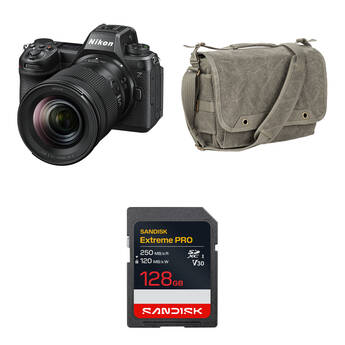 Nikon Z6 III Mirrorless Camera with 24-120mm f/4 Lens and Basic Bundle