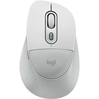 Logitech Signature Comfort Plus M850 L Wireless Mouse (Off-White)