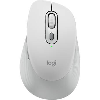 Logitech Signature Comfort M840 L Wireless Mouse (Off-White)