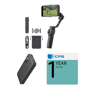 DJI Osmo Mobile 6 Smartphone Gimbal with 10,000mAh Power Bank & Cable Kit