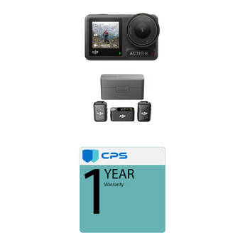DJI Osmo Action 4 Camera Standard Combo with Wireless Mic Kit