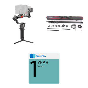 DJI RS 4 Pro Gimbal Stabilizer and JQ50-III Mini Jib Kit