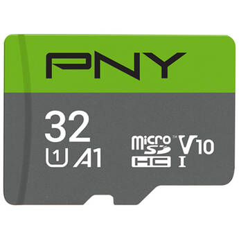 PNY 32GB UHS-I microSDHC Memory Card with SD Adapter (5-Pack)