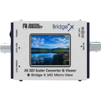 DIGITAL FORECAST X_MC Micro View 3G-SDI Cross/Up/Down Scaler & Frame Rate Converter