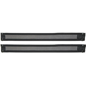 ShooterSlicker Snap-On Fabric Rack Panel with Ventilation (1 RU, 2-Pack)