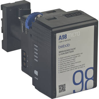 bebob Micro A-Mount to BP-U Battery Adapter for Sony and Blackmagic PYXIS