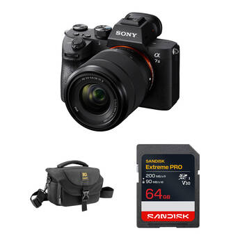 Sony a7 III Mirrorless Camera with 28-70mm f/3.5-5.6 Lens and Basic Bundle