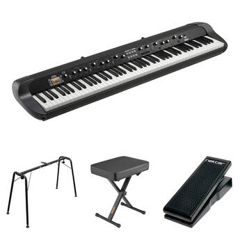 Korg SV-2 88-Key Vintage Stage Piano Kit with Stand, Bench, and Pedal