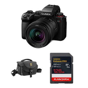 Panasonic LUMIX S5 II Mirrorless Camera with 20-60mm Lens and Basic Bundle