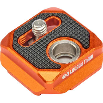 3 Legged Thing QD4PD Quick Release Plate with QD Socket (Orange)