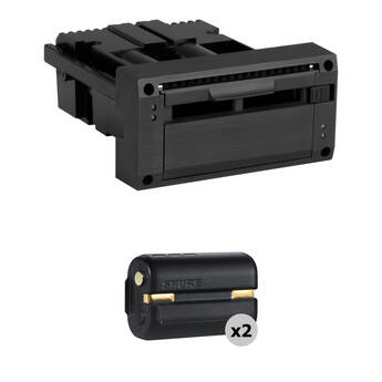 Shure SBC-AX Charging Module Kit with Two SB900C Batteries