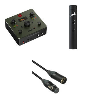 Antelope Zenith 2 Portable 2x2 USB-C Audio Interface Kit with Edge Note Modeling Microphone and Cable