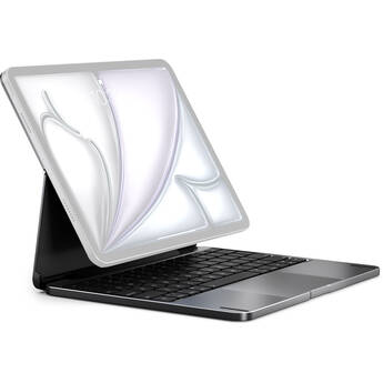 Brydge Max 11.0 Keyboard for 11" iPad Air and Pro (Carbon Gray, Chrome Edition)