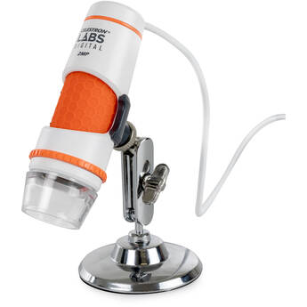 Celestron 44302-C Deluxe Handheld Digital Microscope (Gray)