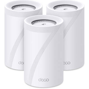 TP-Link Deco BE77 BE17000 Wireless Tri-Band Multi-Gig 3-Piece Whole Home Mesh System