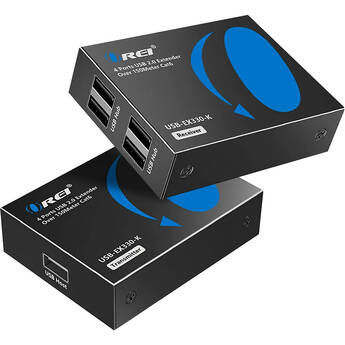 OREI USB 2.0 Over Cat 6/7 Extender (USB-A to USB-A)