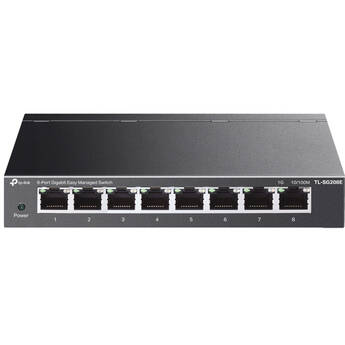 TP-Link TL-SG208E 8-Port Gigabit Managed Network Switch