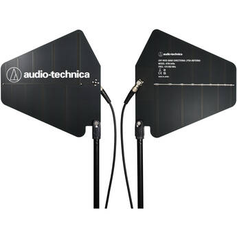 Audio-Technica ATW-A49a UHF Wide-Band Directional LPDA Antenna (470-950 MHz, Pair)