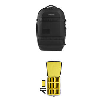 Pelican AEGIS Series Travel Backpack and Padded Divider Kit (Black, 25L)