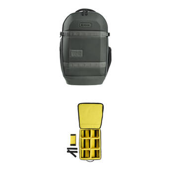 Pelican AEGIS Series Travel Backpack and Padded Divider Kit (Charcoal, 25L)
