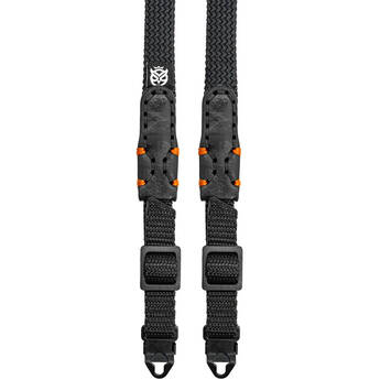Owlkrown 50" Classic Round Rope Camera Strap (Blaze, Hassy Clip)