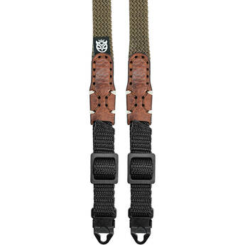 Owlkrown 40" TwinPad Camera Strap (Outback, Hassy Clip)