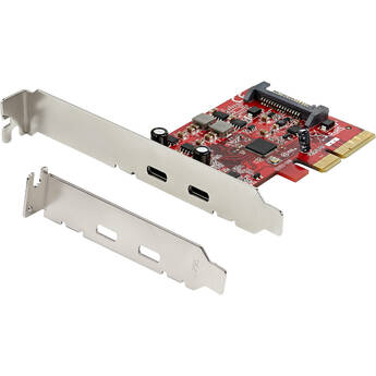 StarTech 2-Port USB-C 3.2 Gen 2 PCIe 3.0 Card