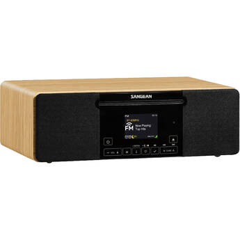 Sangean WR-60 Wooden Cabinet Radio with AM/FM, CD, Aux & Bluetooth (Natural Maple)
