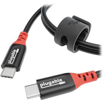 Plugable 240W USB-C Charging Cable with Data Blocking (3.3')