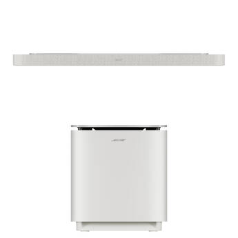 Bose Lifestyle Ultra Soundbar with Lifestyle Ultra Subwoofer Kit (White Smoke)
