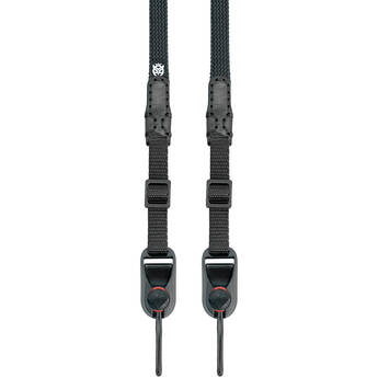 Owlkrown 32-58" TrailFlex Adjustable SL Camera Strap (Stealth, Quick Release Attachment)