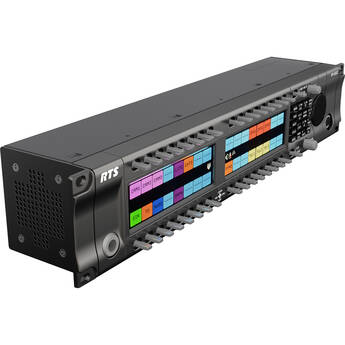 RTS KP-5032 32-Key Control Panel for Communications Systems with Color Display (5-Pin Female XLR, 2 RU)