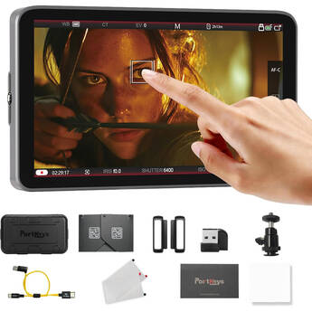 PORTKEYS LH7C 7" High-Brightness Touchscreen Monitor with Sunshade