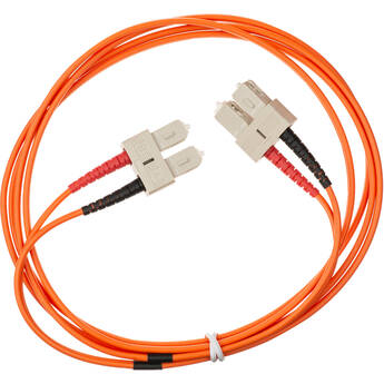 C2G SC to SC 62.5/125 Multi-Mode Fiber Optic Cable (Orange, 6.6')