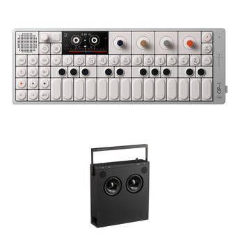 teenage engineering OP-1 Field Portable Synthesizer and OB-4 Magic Radio and Speaker Kit