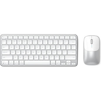 Satechi Slim CEX1 Wireless Keyboard & Mouse Combo (Silver)